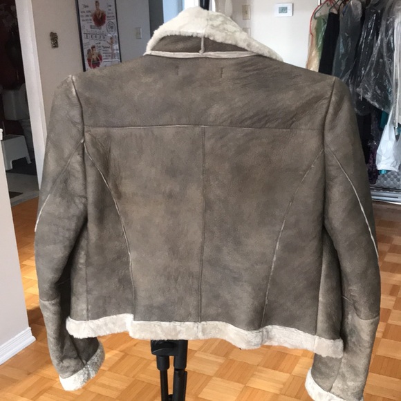 ZARA WOMAN LEATHER JACKET. SIZE M - Picture 4 of 9